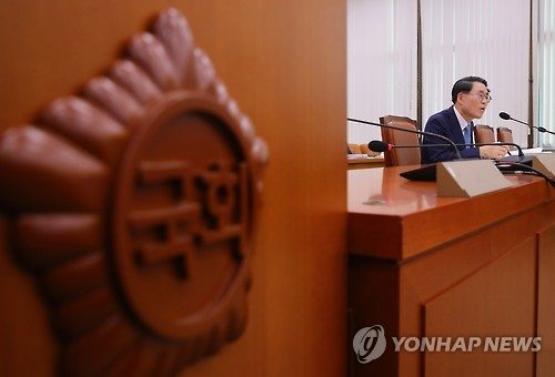 김재수 농림축산식품부 장관 후보자가 1일 국회에서 열린 인사청문회에서 발언하고 있다. 