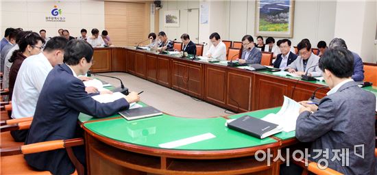 [포토]광주 동구, 민선8대 공약사업 추진상황 보고회