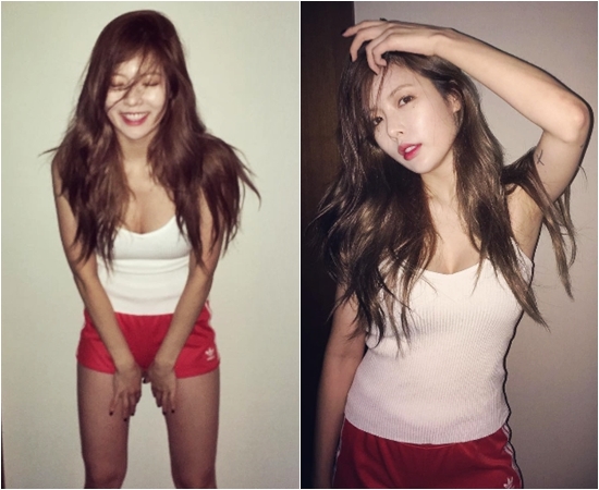 [포토] 현아, 믿기지 않은 무보정 몸매…'독보적 섹시미'