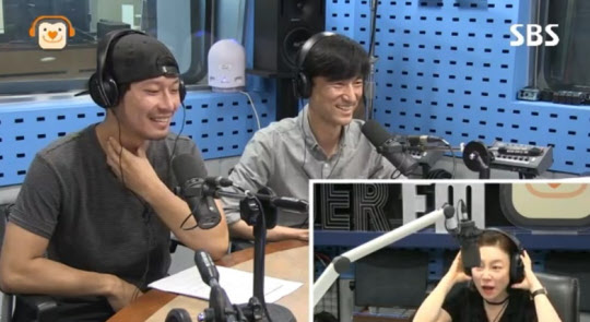 (왼쪽부터)박훈, 김병철, 사진=SBS 보이는 라디오 캡처