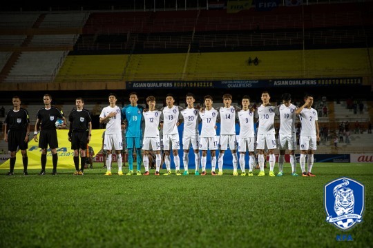 한국 축구, FIFA랭킹 두 계단 하락해 39위