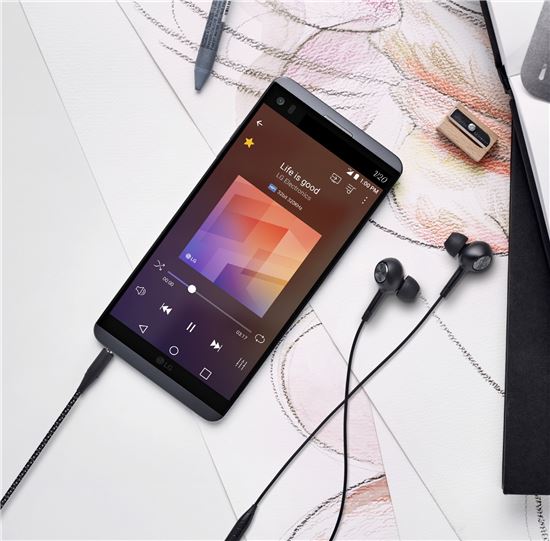'오디오폰' LG V20, 오디오 특화기능 꼽아보니
