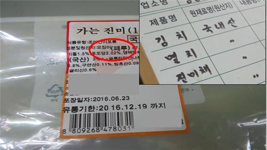 서울시, 불법 인터넷 반찬판매 업소 대거 적발
