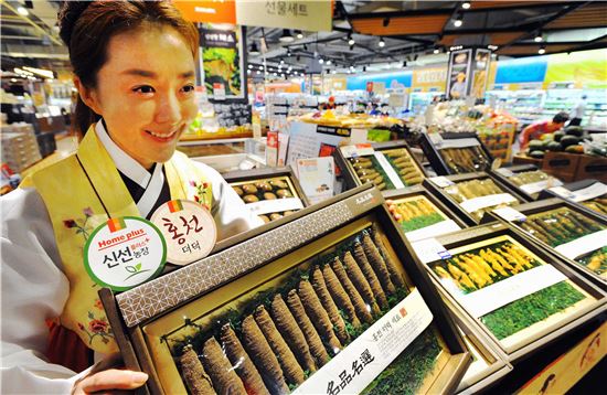 홈플러스, 신선플러스 농장 추석선물세트 판매