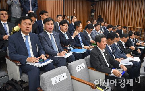 [포토]핵심증인 빠진 '서별관청문회'