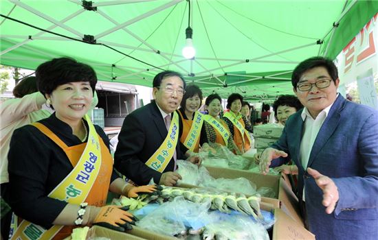 광진구 구의공원 ‘추석맞이 농수산물 직거래장터’ 개설