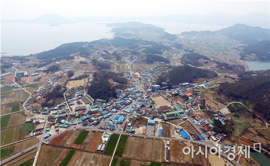 완도군이 농산어촌개발 공모사업에 선정되어 고금면에 2020년까지 국비 60억원을 투입해 지역 특성을 고려한 맞춤형 사업을 추진한다.