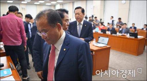 [포토]백남기 농민 청문회 정회