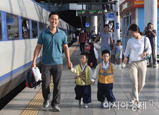 [포토]'즐거운 귀성길' 