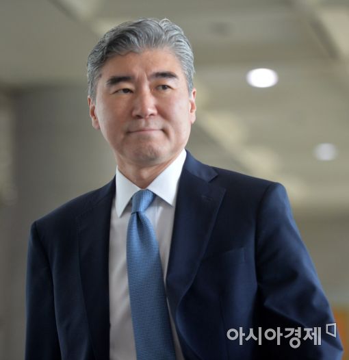 [포토]성김, 한국과 대북제제 논의