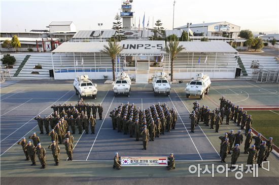 우리 군은 연간 세계 16개국에 연인원 1만여 명을 파병했다. (사진제공=합동참모본부)