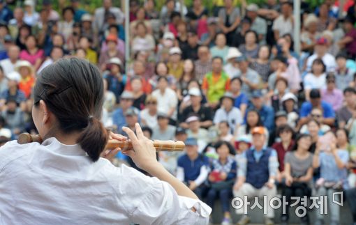 [포토]한옥마을, 우리의 소리