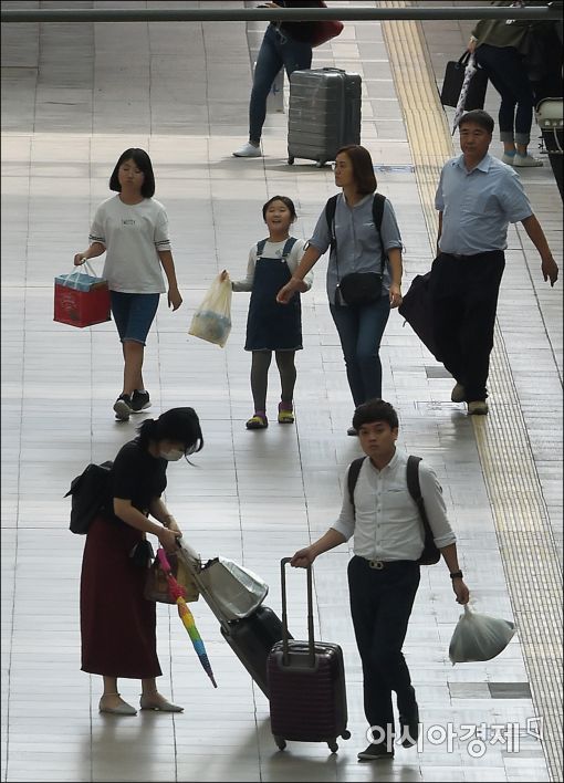 [포토]"잘 쉬다 왔습니다"