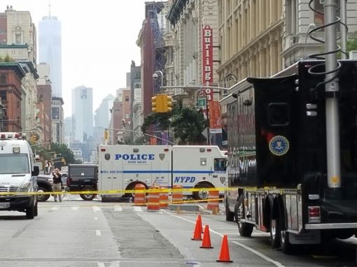 [포토] 뉴욕 첼시 폭발 현장 직접 가보니…