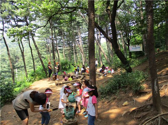 광진구 ‘아차산 유아숲 체험장’ 조성 