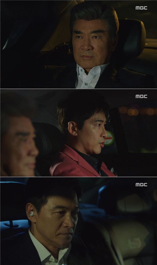 '몬스터' 강지환 이덕화 정보석 / 사진=MBC방송화면캡처