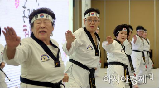 [포토]완벽한 태권 시범