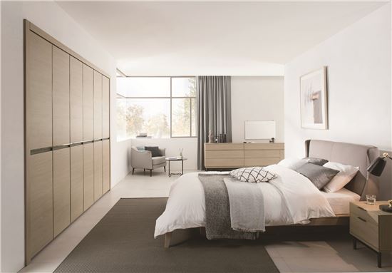 [행복혼수] '그레이시 베이지'로 세련된 침실