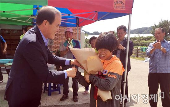전북도, 리우패럴림픽 육상스타 전민재선수 금의환향 행사개최
