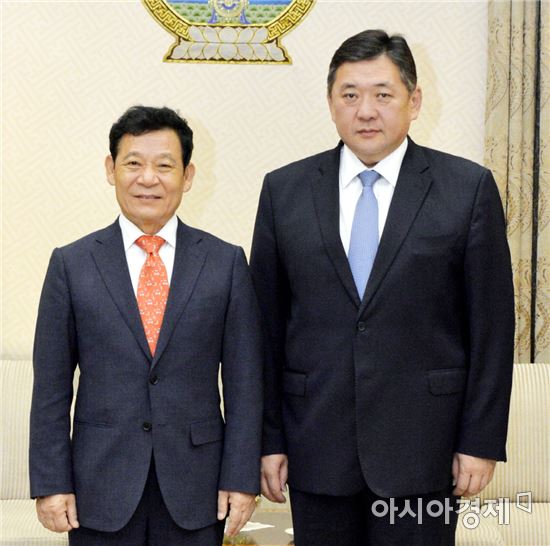 몽골 유력한 차기 대통령 후보, 엥흐볼드 국회의장 광주 방문 적극 검토