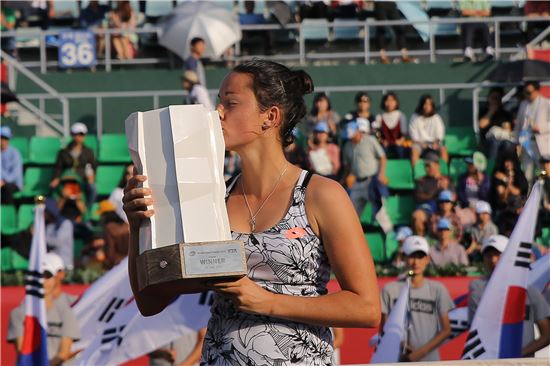 라라 아루아바레나, 코리아오픈 테니스 우승