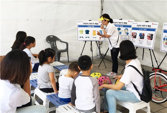 삼천리자전거, '서울 자전거 축제'서 어린이 안전교실 등 운영