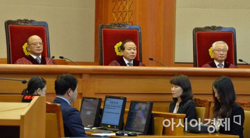 [포토]'사법고시 폐지' 위헌 여부 결정 