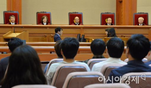 [포토]'사법고시 폐지' 위헌 여부 판결