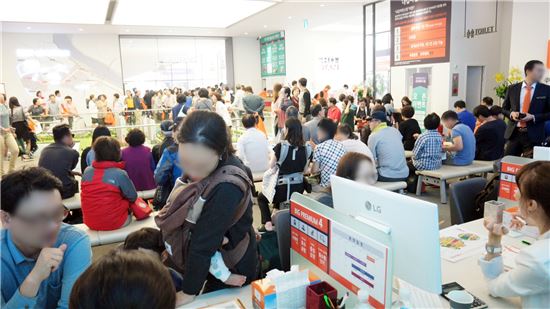 '김포한강 호반베르디움' 견본주택 1만3000명 찾아