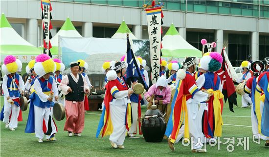 보성 율어 밤골농악단‘밤골 마당밟이’제42회 전남민속예술축제 최우수상