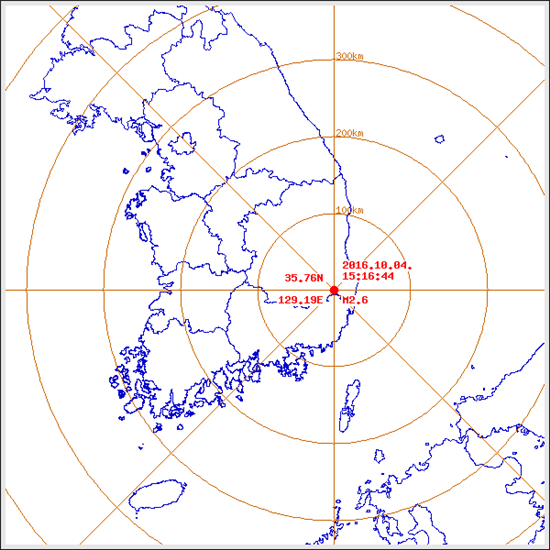 경주서 또 여진 발생…이번엔 규모 2.6 