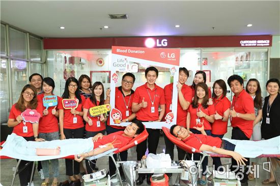 LG전자, 10여개국서 임직원 헌혈 캠페인 