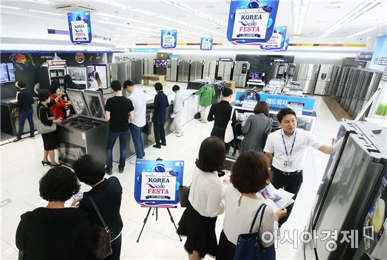 삼성전자, '코리아 세일 페스타' 판매량 최대 43%↑ 