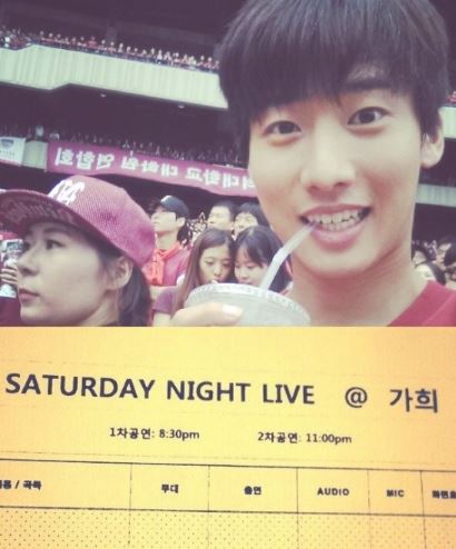 최창엽이 tvN 'SNL'에서 인턴할 당시 공개한 큐시트. 사진=최창엽 SNS 캡쳐