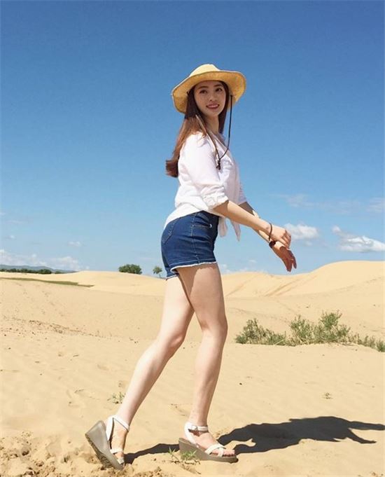 [포토] 양정원, 사막서도 빛나는 남다른 미모