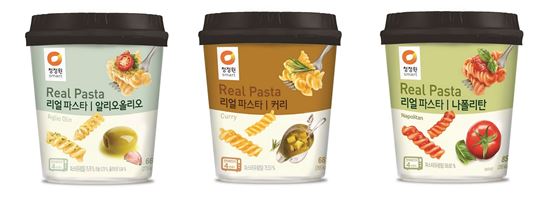 대상 청정원, 컵에 담긴 ‘리얼파스타’ 3종 추가 출시