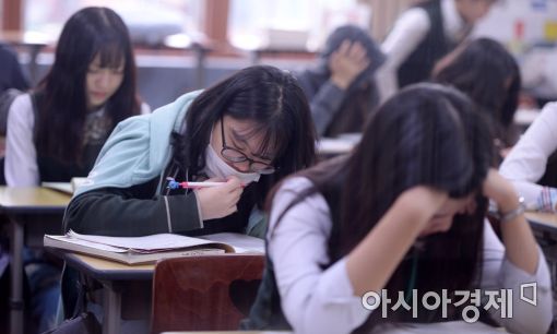 [포토]'고3 수능전 마지막 시험'
