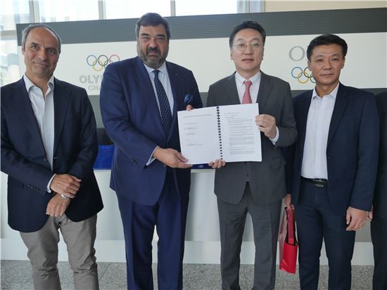 [포토]KT, 2018 평창동계올림픽대회 방송중계망 계약 체결