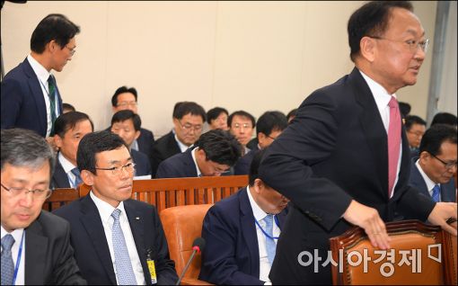 [포토]기획재정부 국정감사