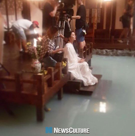 ▲ '달의 연인- 보보경심려'에 출연하는 지헤라의 모습. © 사진=지헤라 SNS