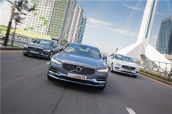 볼보, '더 뉴 S90' 전국 시승 행사 개최