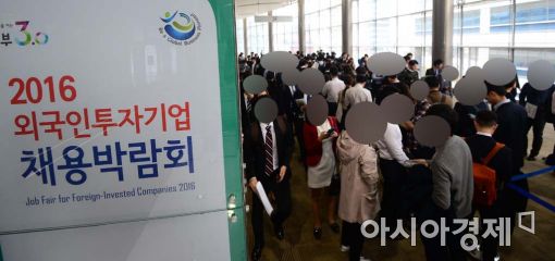 [포토]북적이는 외투기업 채용박람회 