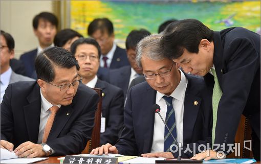 [포토]머리 맞댄 금융수장들