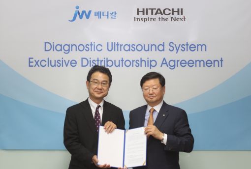 JW메디칼, 日 히타치 초음파 영상진단장치 독점 판매