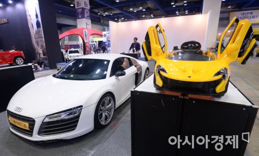 [포토]'화려한 유아 자동차'