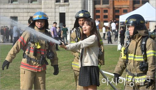 [포토]서울시 지진방재 종합훈련