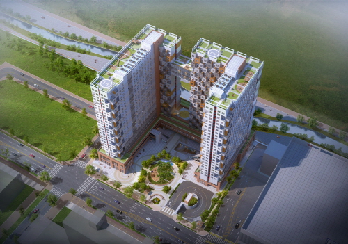 한신공영, '청라 한신더휴 커낼웨이' 오피스텔 견본주택 21일 개관 