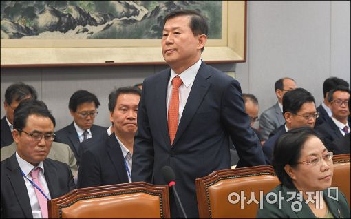 [포토]이성호 인권위원장, 국정감사 출석