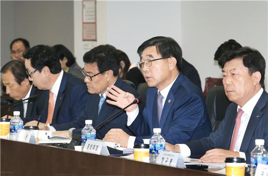 [포토] 중기중앙회, 고용노동부 장관 초청 정책간담회 개최