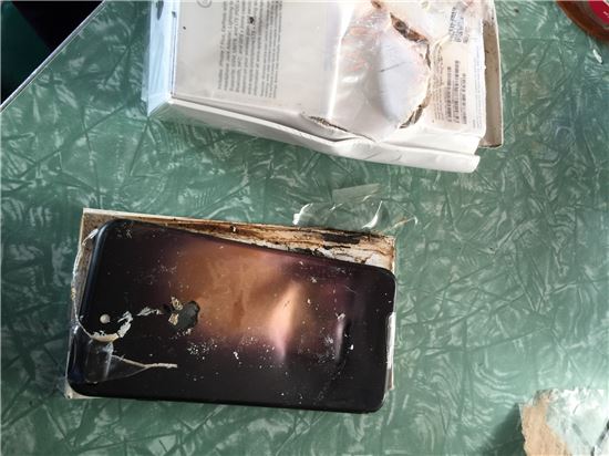 아이폰7, 또 폭발했다…"이번엔 외부 충격 없었다"